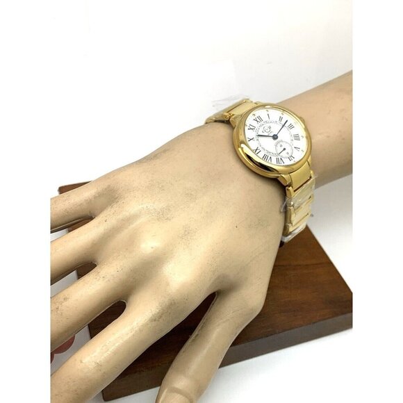 GV2 Gevril Women's Watch 12202B Rome Swiss Quartz Limited Edition Gold 3… - Picture 5 of 14